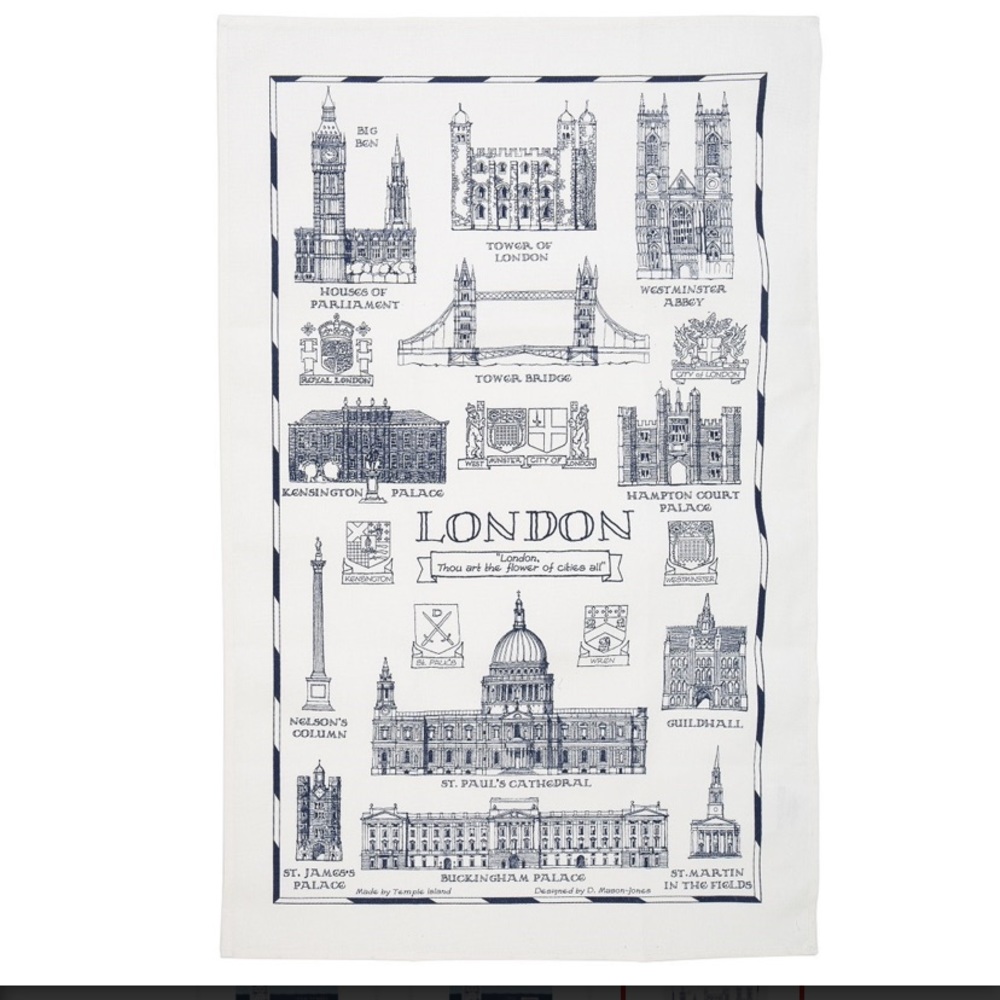 London Tea Towels x2 - Picture 4 of 5